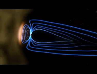 Magnetic Reconnection at Earth's magnetosphere.